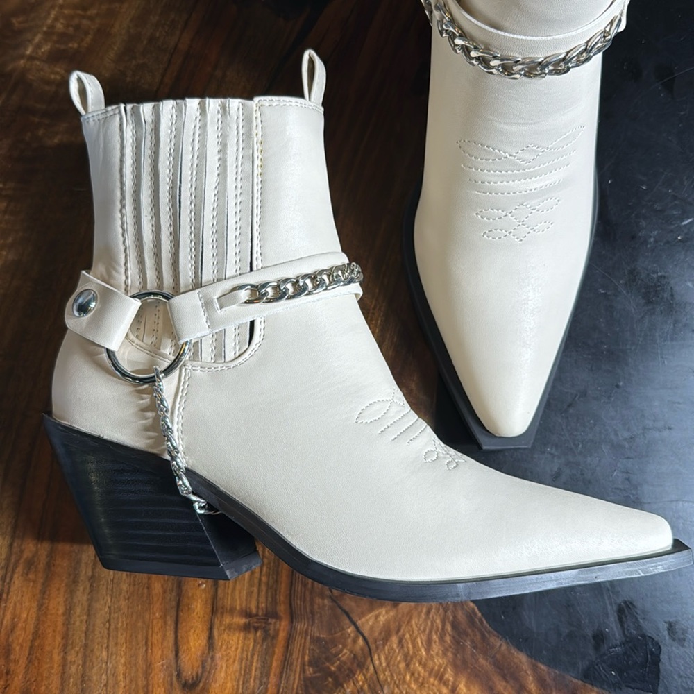 Billini Ellison ankle boot - bone - size 6